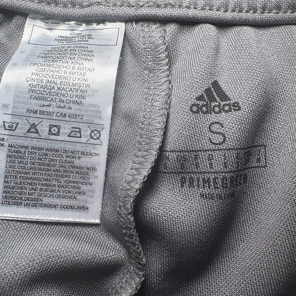 Mens Adidas AeroReady Slim Fit Track Pants Gray Size Men’s Small - Picture 3 of 5